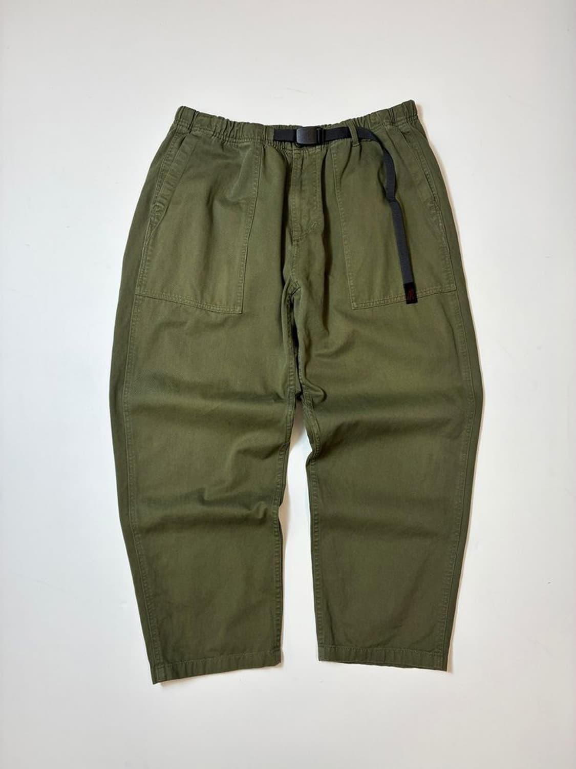 그라미치 피그먼트 와이드 테이퍼드 팬츠 PN8381 상품이미지1