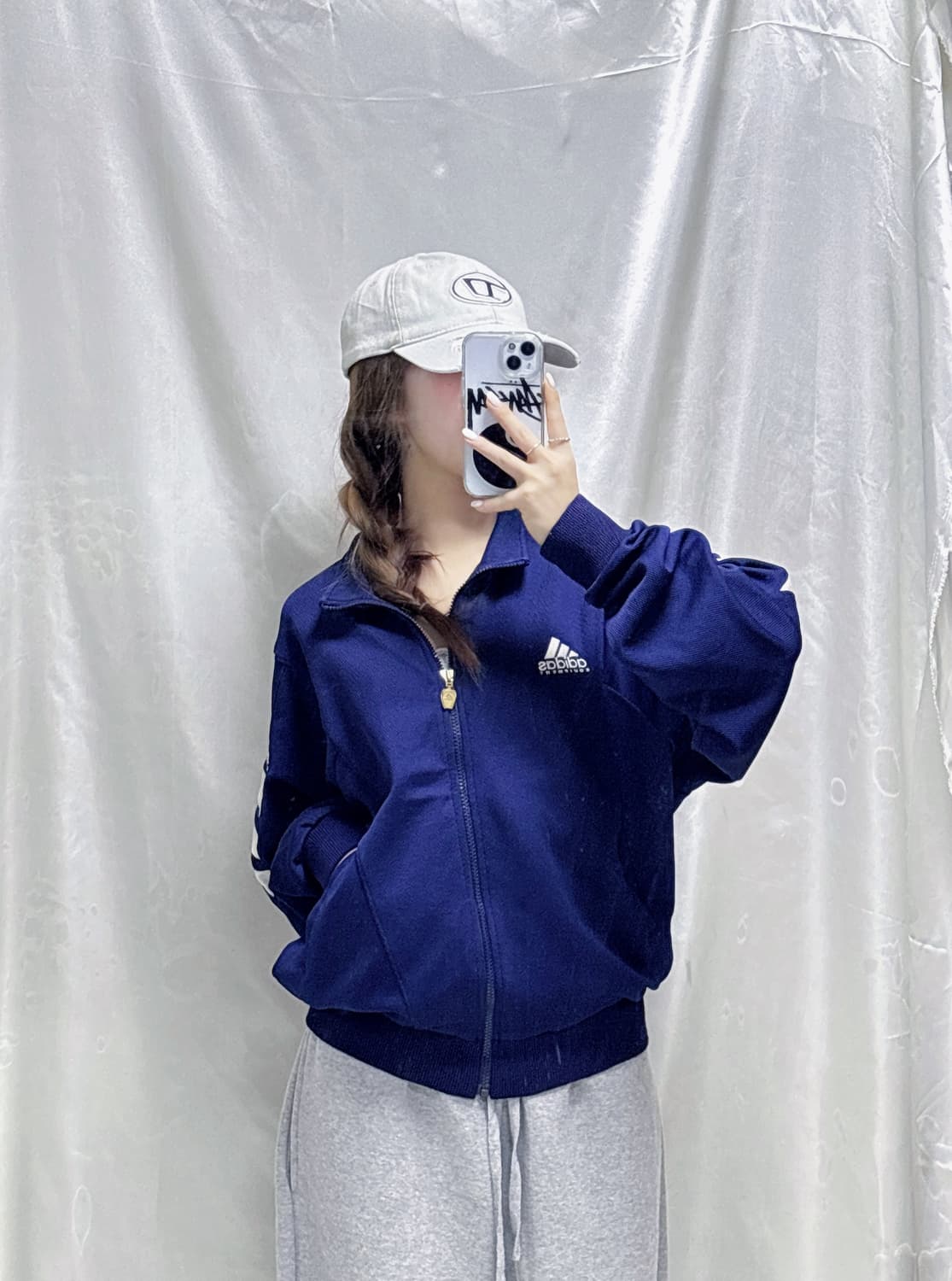 아디다스 90‘s JAPAN 이퀍먼트 오버핏 트랙탑  상품이미지2