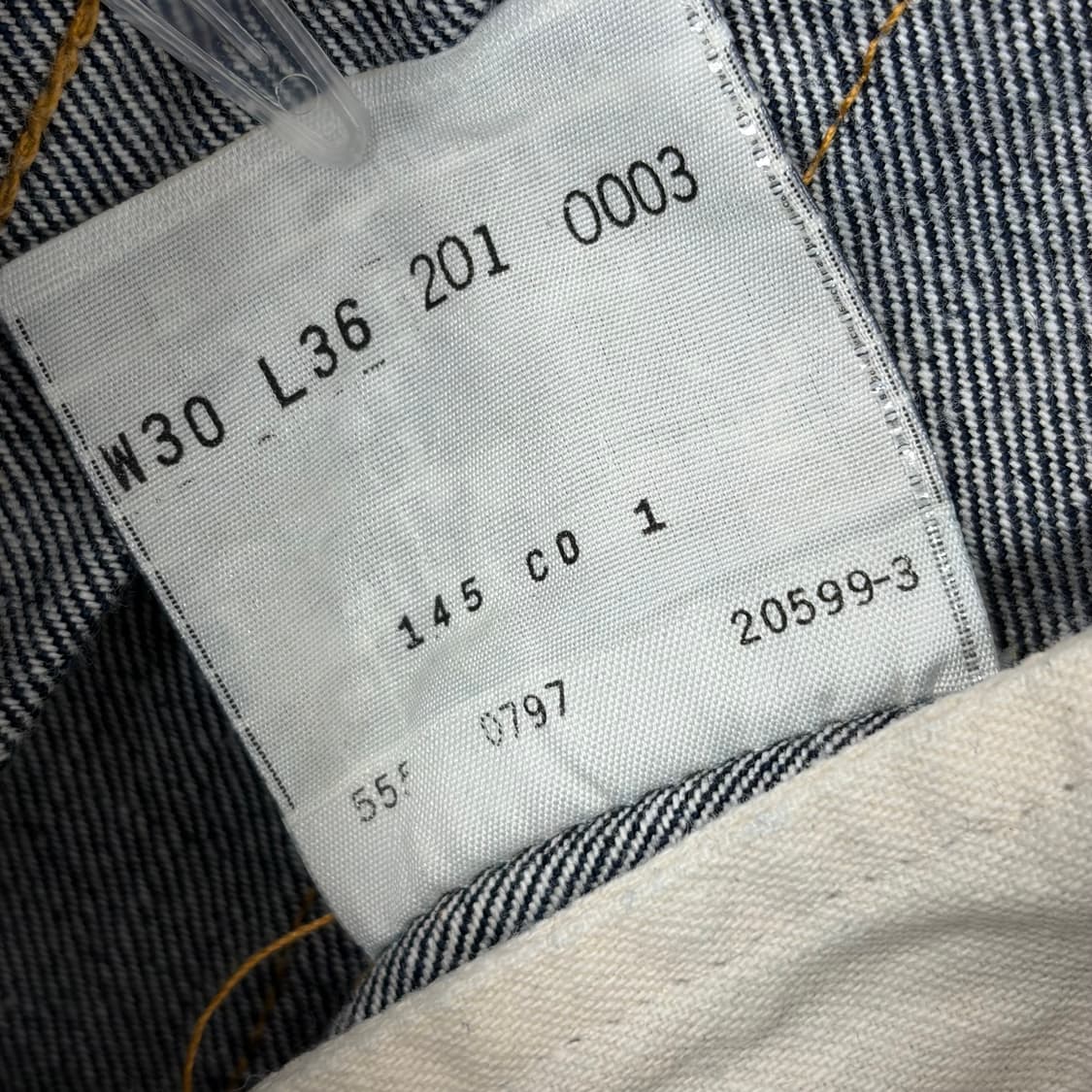 90s 리바이스 201xx lvc 데님 팬츠 청바지 상품이미지7