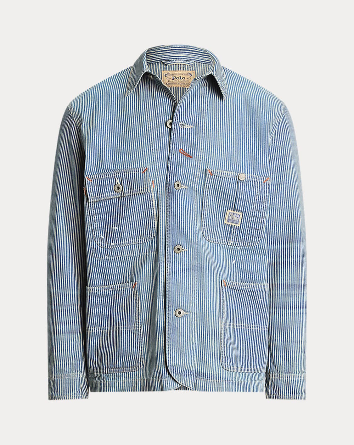 폴로 랄프로렌 히코리 스트라이프 초어 자켓 L 상품이미지1