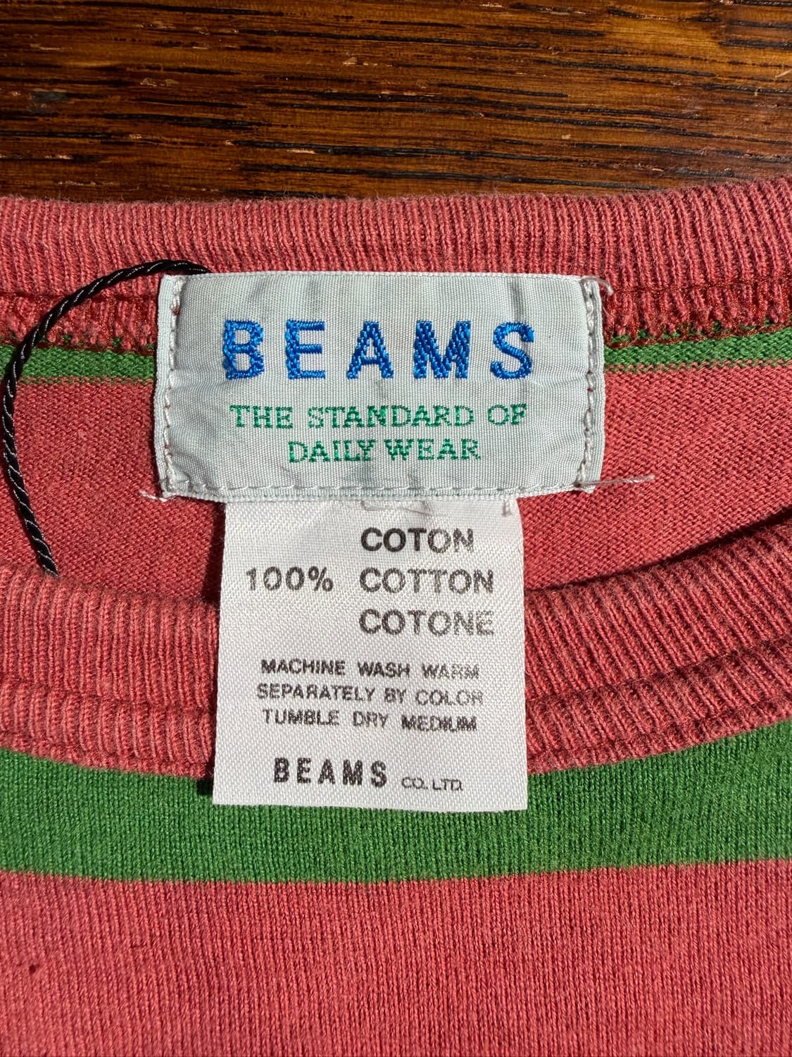 BEAMS Stripe Long Sleeve 상품이미지5