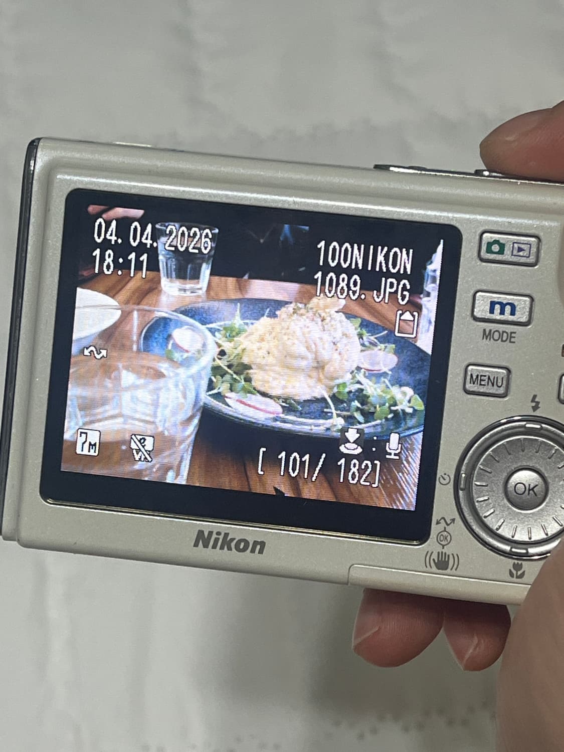 빈티지 디카 니콘 쿨픽스 S8 펄화이트 상품이미지7