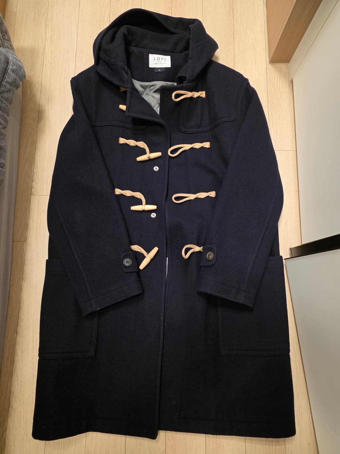 LOFI 로파이 더플코트 떡볶이 코트 [XL] 상품이미지1