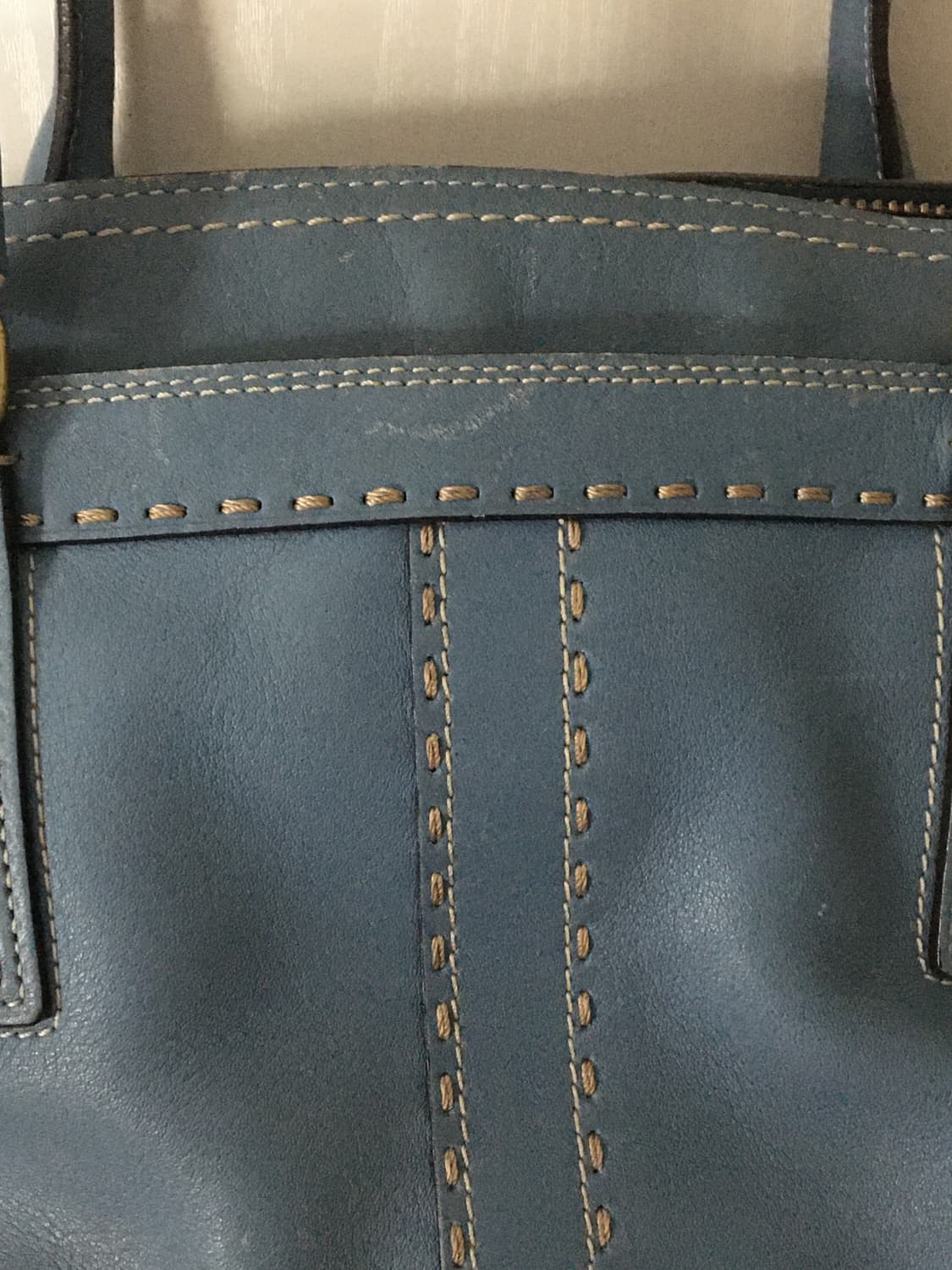 coach blue shoulder bag 상품이미지8