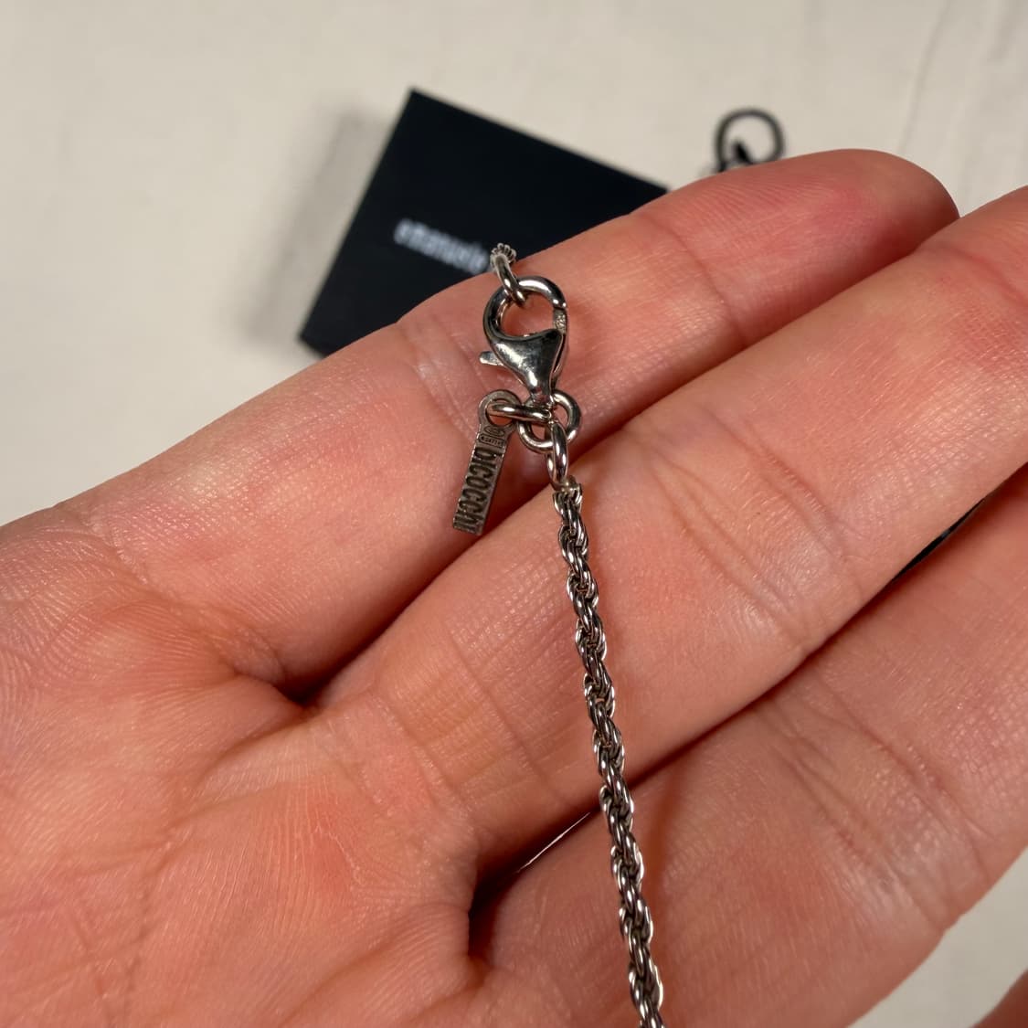 엠마누엘레 비꼬끼 925 실버 목걸이 상품이미지2