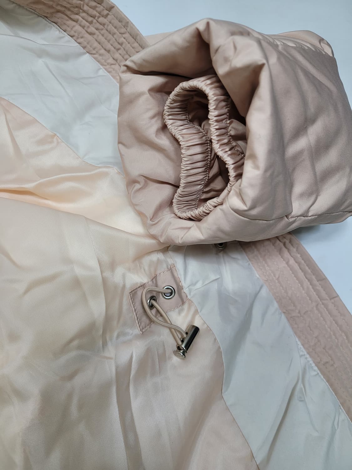 ZISBUY 20FW 지스바이 폭스퍼 다운 패징 / 여 95 핑크베이지  상품이미지7