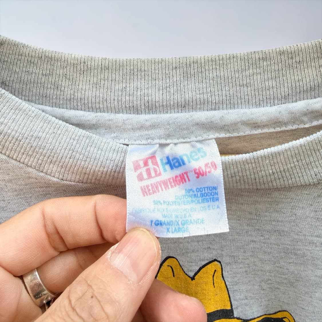 90년대 싱글스티치 카우 반팔티셔츠 상품이미지4