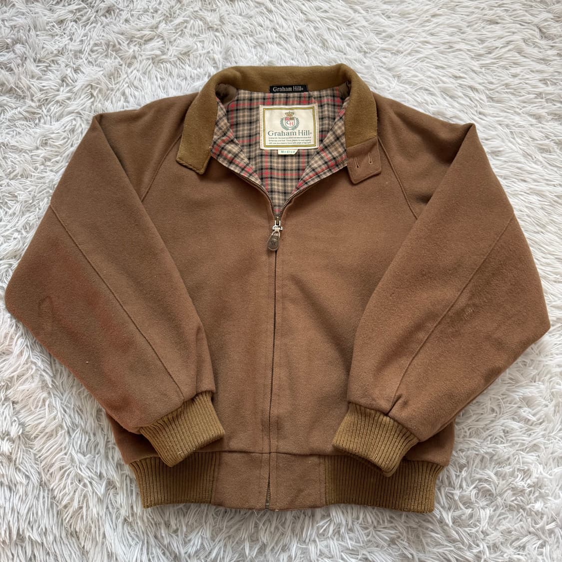 GRAHAM HILL 일본빈티지 블루종 자켓 빈티지자켓 항공자켓 m 90 상품이미지2