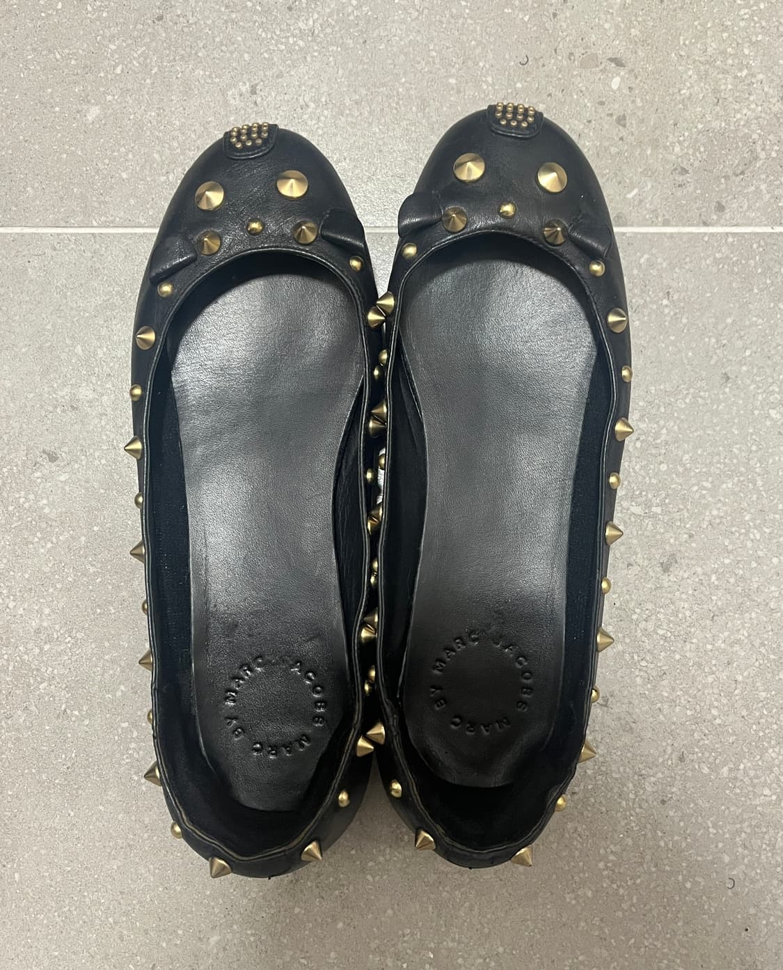 Marc by marc jacobs 스터드 플랫슈즈 EU 38 37 상품이미지2