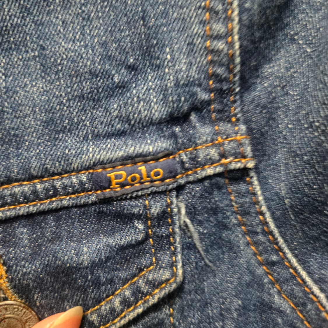 폴로 랄프로렌 데님 청자켓  상품이미지4