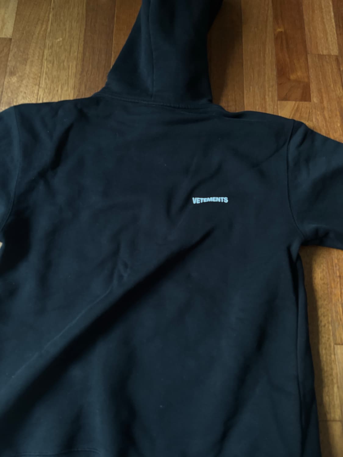 Vetements Garderobe Logo Hoodie 상품이미지1