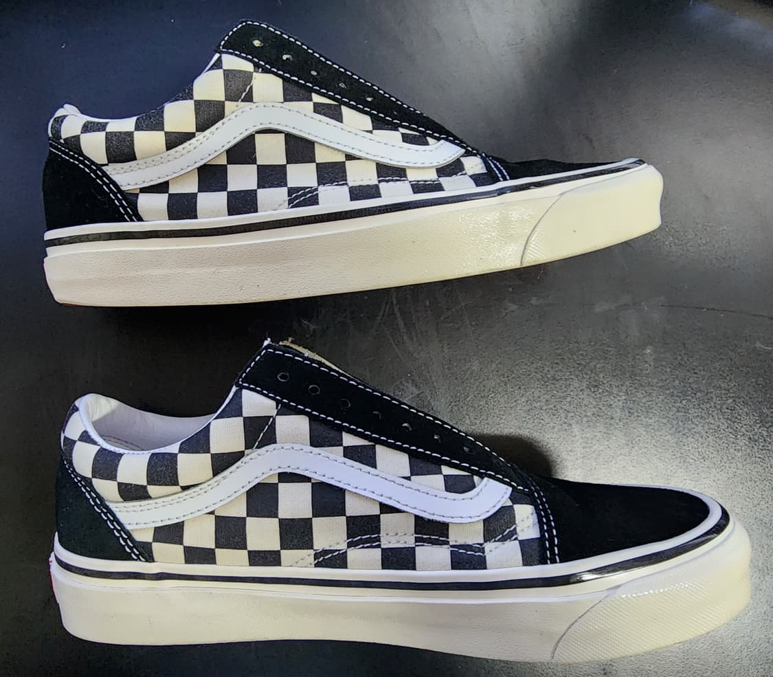 255 반스 올드스쿨 36 DX 에너하임 팩토리 블랙체크 상품이미지4