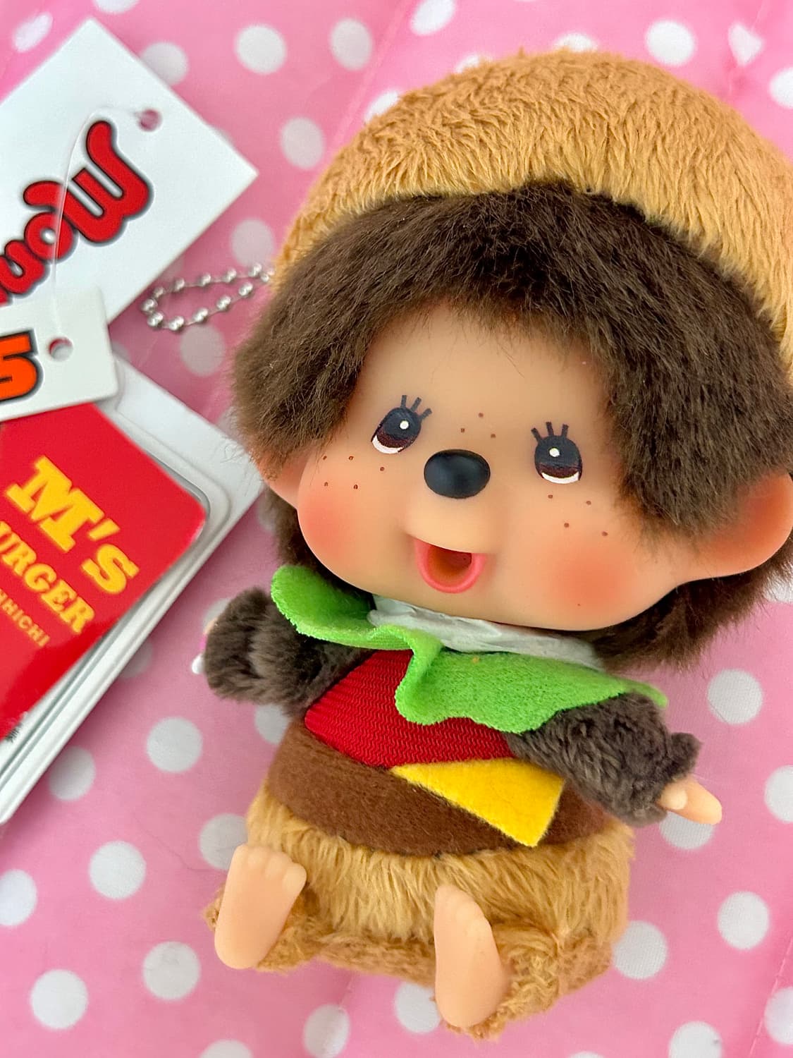 [반택포,바배] 몬치치 햄버거 인형 키링 새상품 택ㅇ 상품이미지2