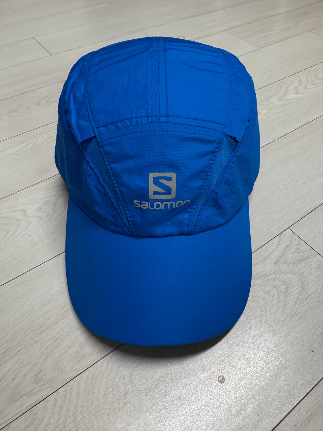 살로몬 러닝 모자 파란색 상품이미지1