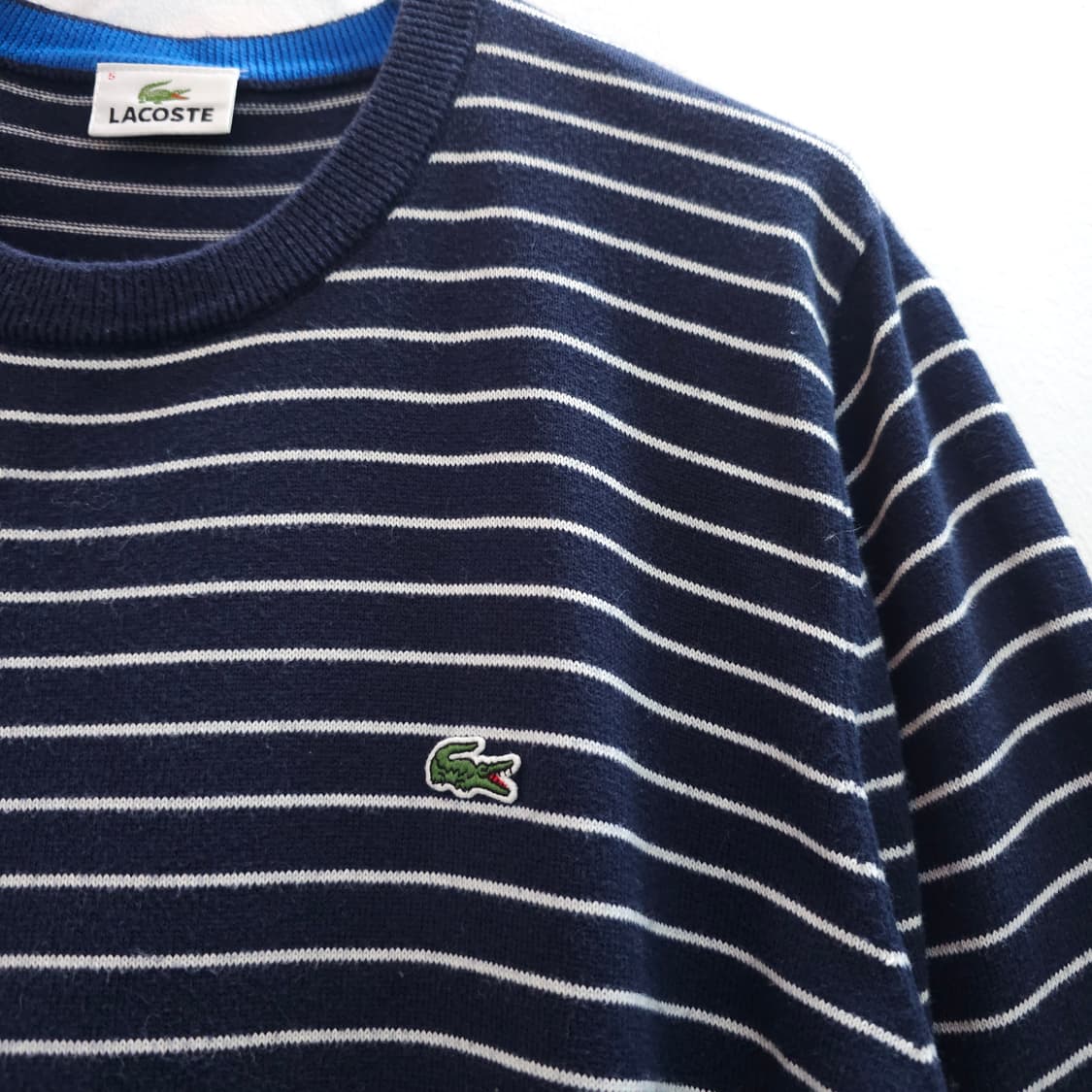 JPN 라코스테 스트라이프 니트 상품이미지3