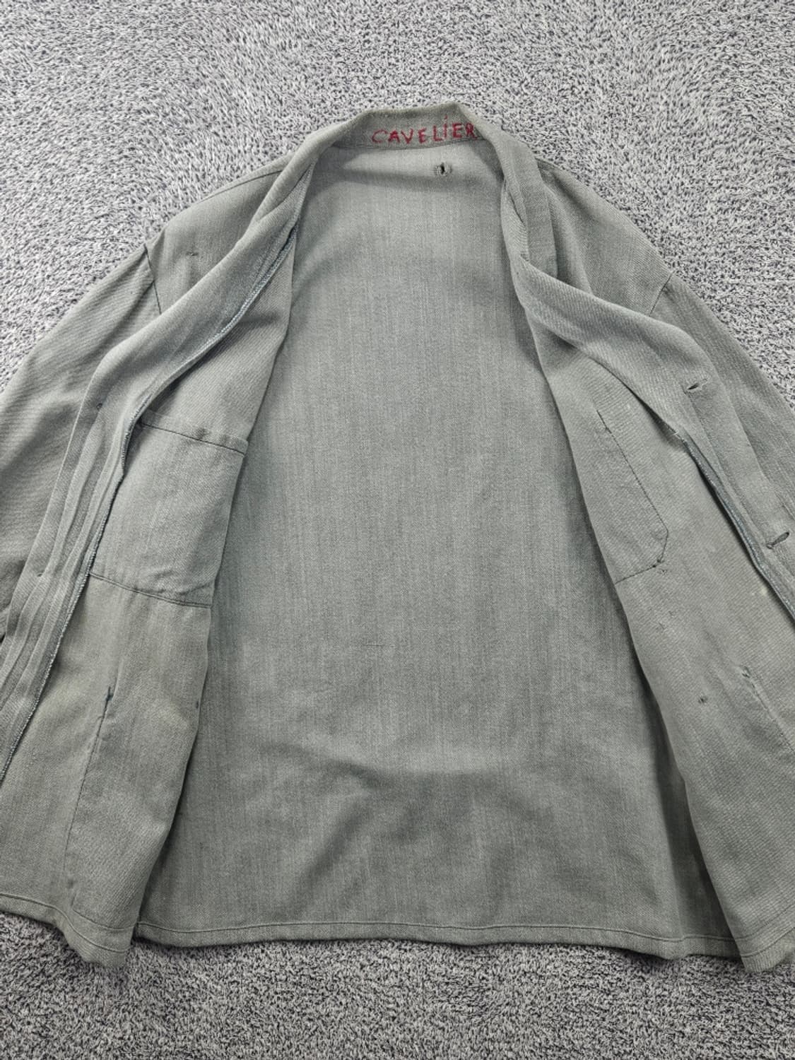 빈티지 3포켓 프렌치 워크 자켓 ( L추정 ) / 11597 상품이미지9