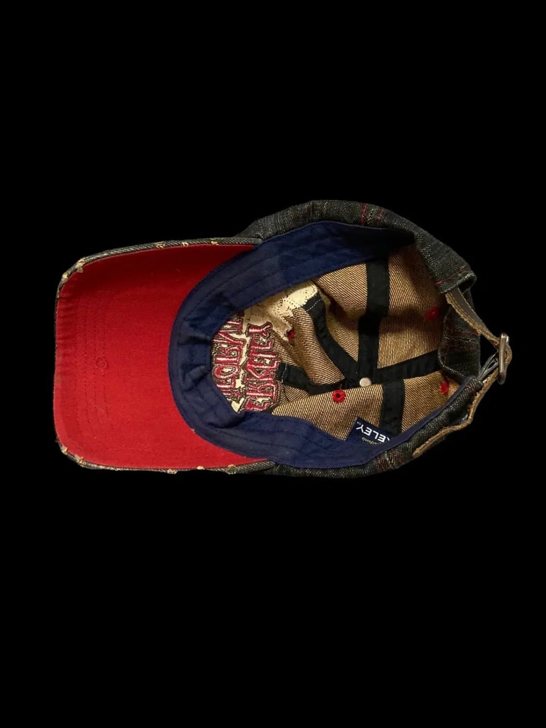 빈티지 데님 크로스헤드 볼캡 상품이미지3