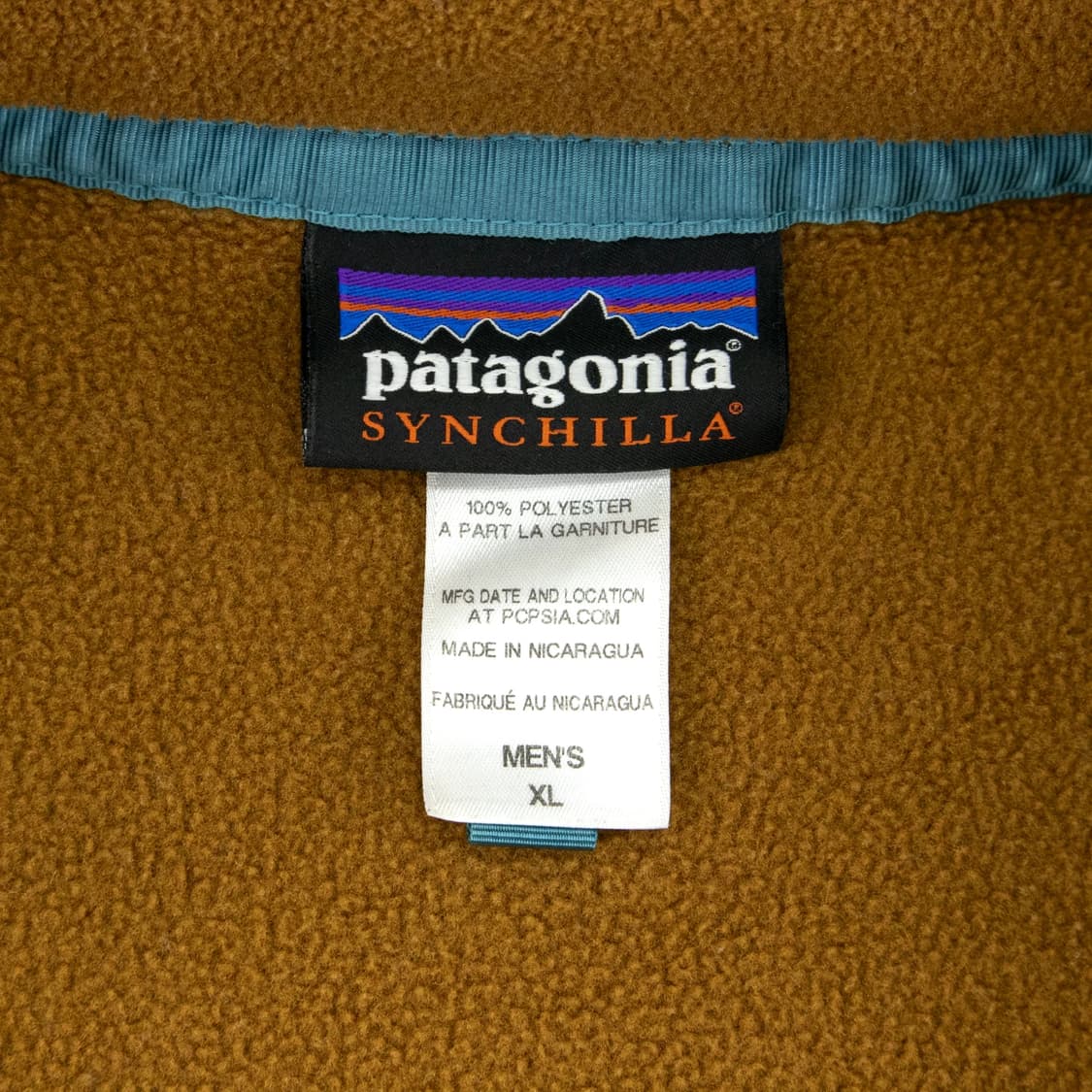 00s 파타고니아 신칠라 스냅-T 브라운/아이보리 니카라과 상품이미지5