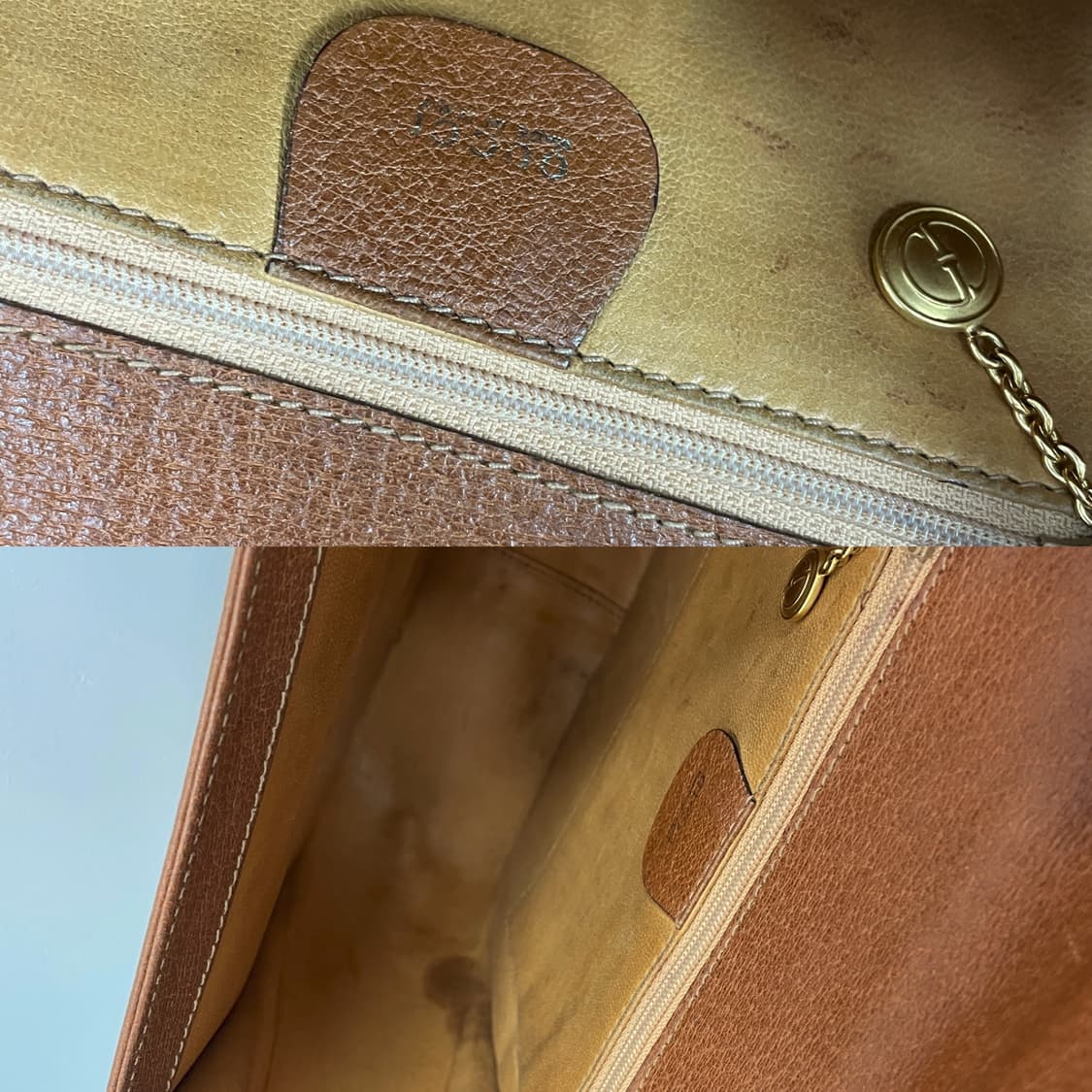 올드 구찌 쉐리 브라운 숄더 & 크로스백 상품이미지10