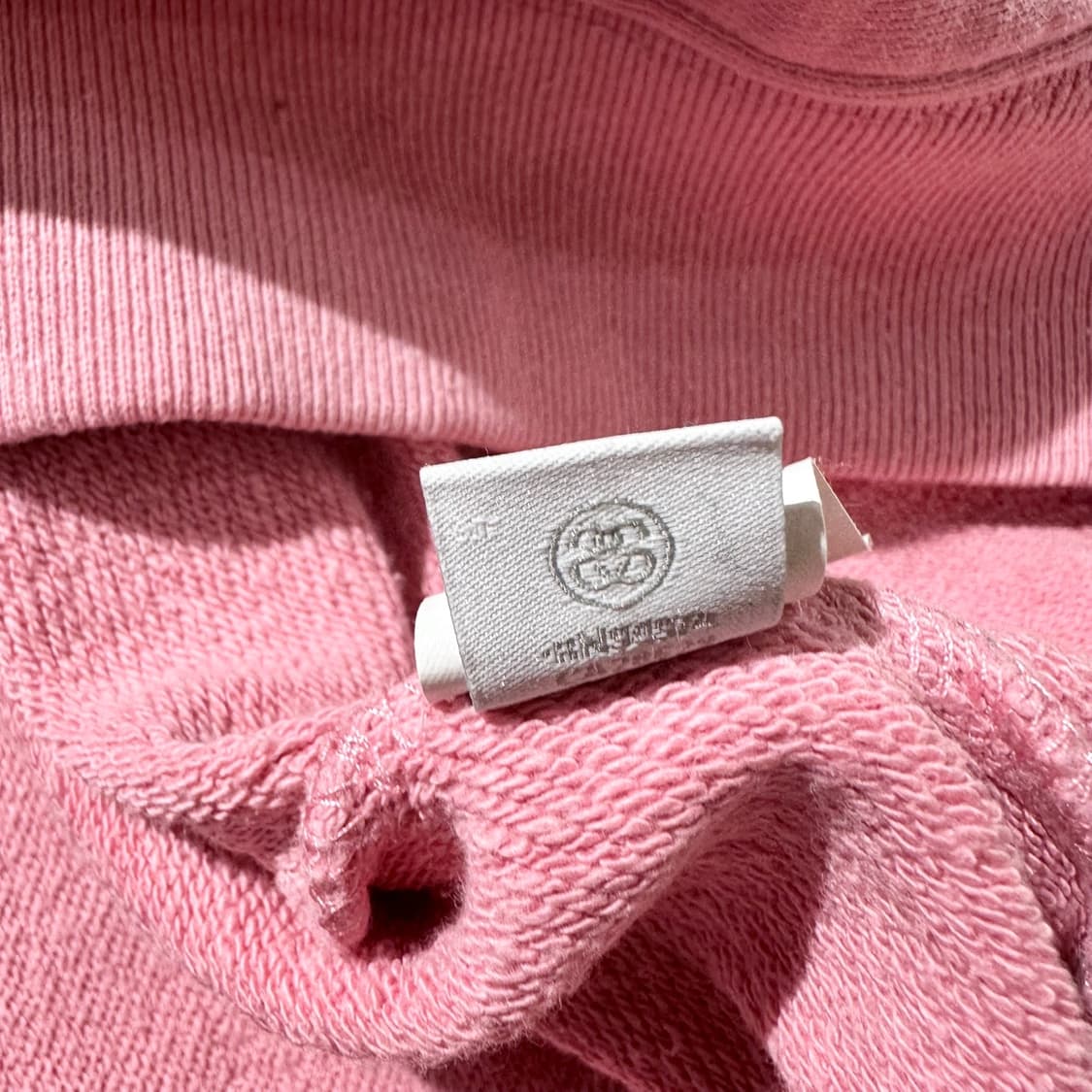 스투시 스탁로고 후드 딸기우유 핑크 상품이미지9