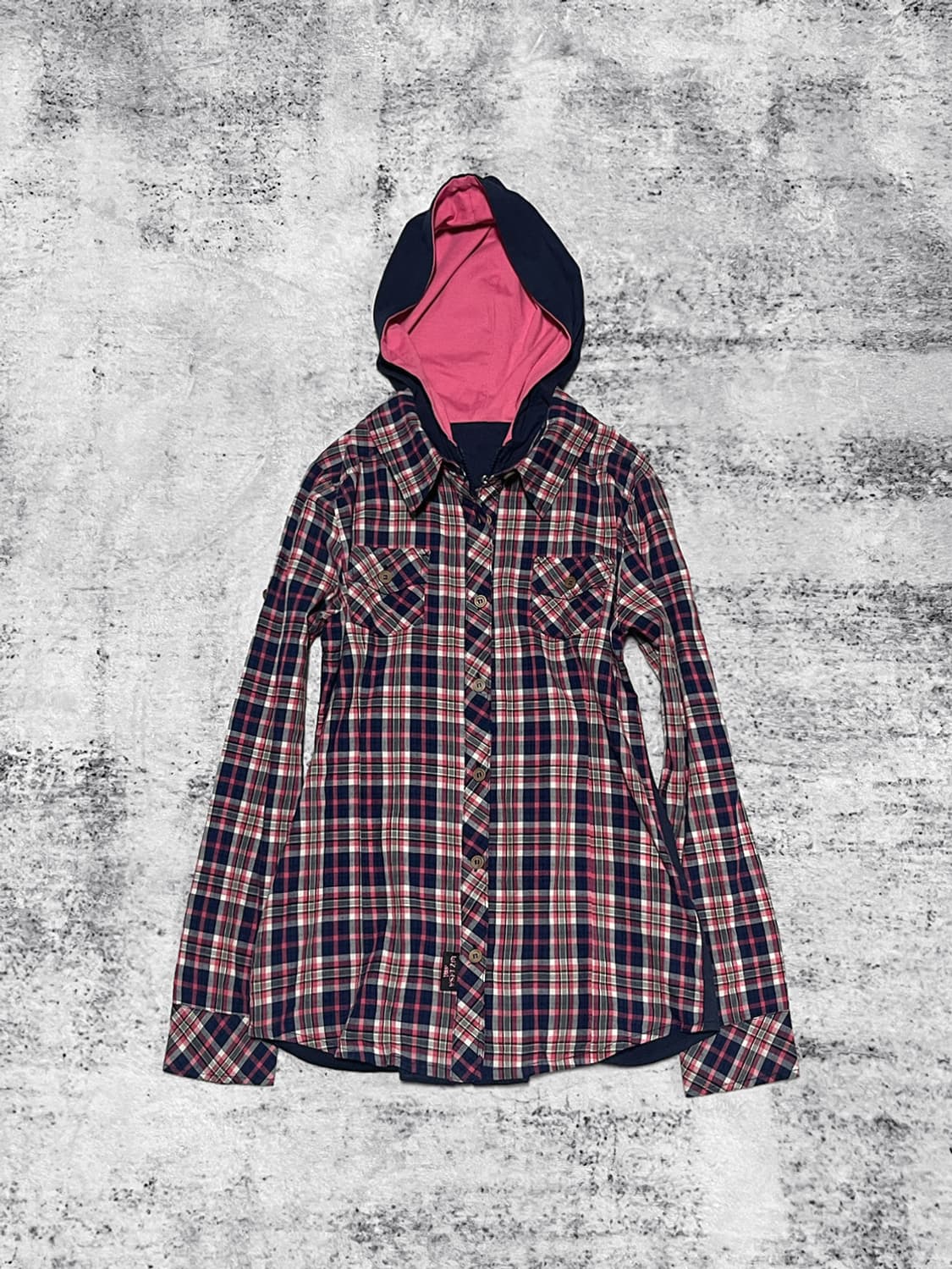 (Liz Lisa) y2k layered flannel  상품이미지3