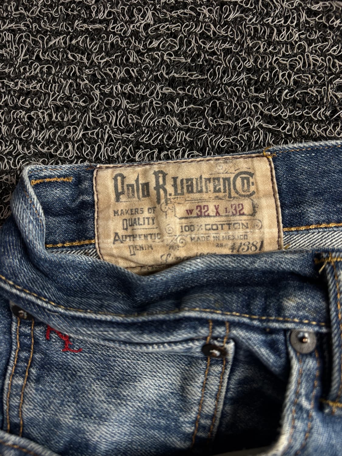 폴로 랄프로렌 아카이브 스트레이트 데님 팬츠 3731 상품이미지3