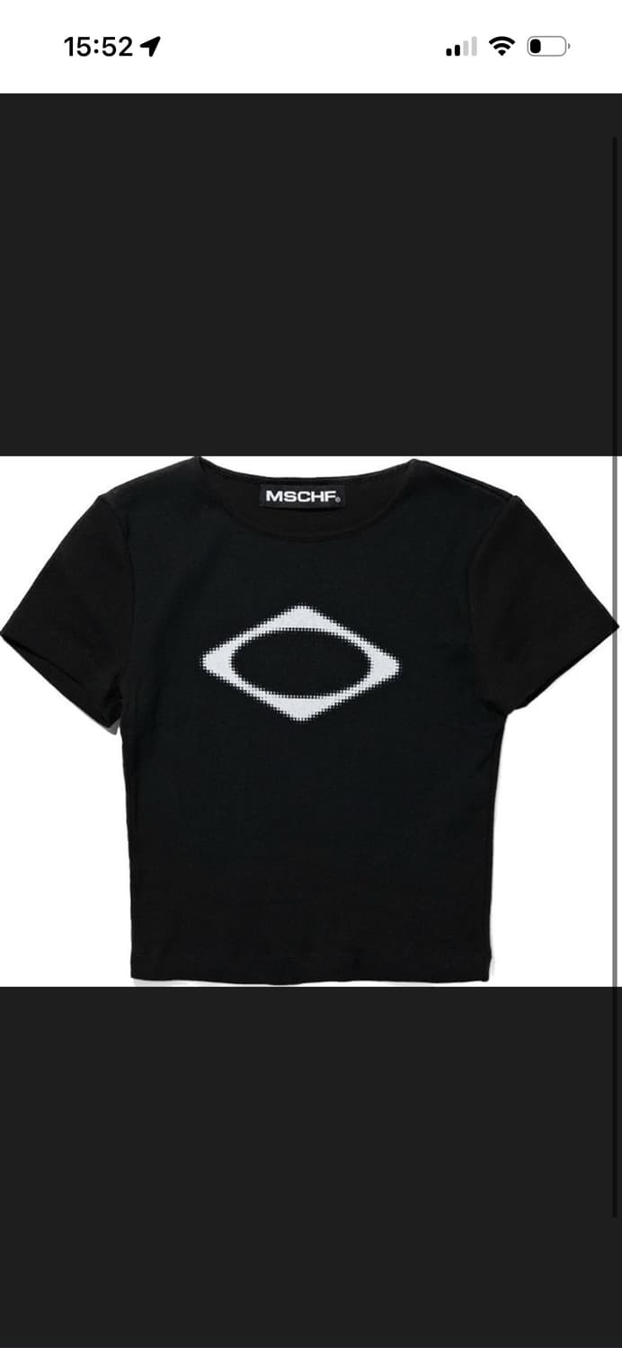 미스치프 23ss RHOMBUS BLUR T-SHIRTS MINI 상품이미지1