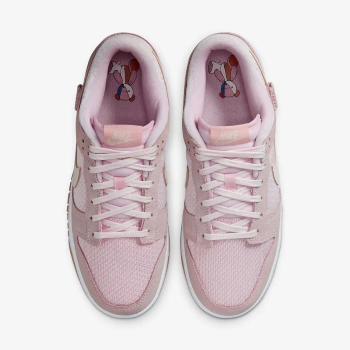 (W) 나이키 덩크로우 테디베어 SE Light Soft Pink 245 상품이미지2
