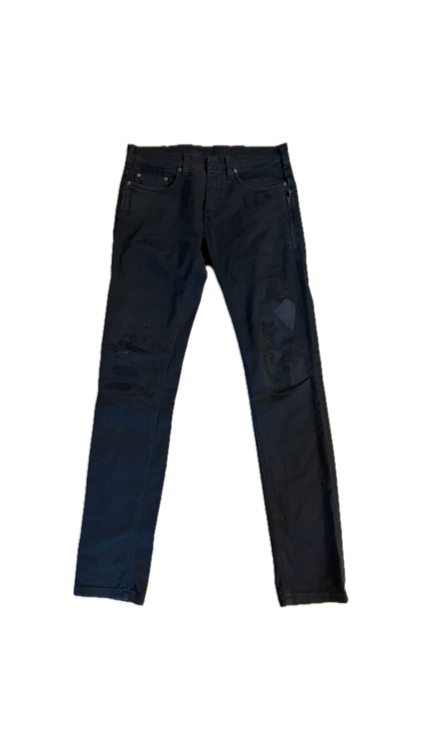 NEIL BARRETT Signature Distressed Denim 상품이미지1