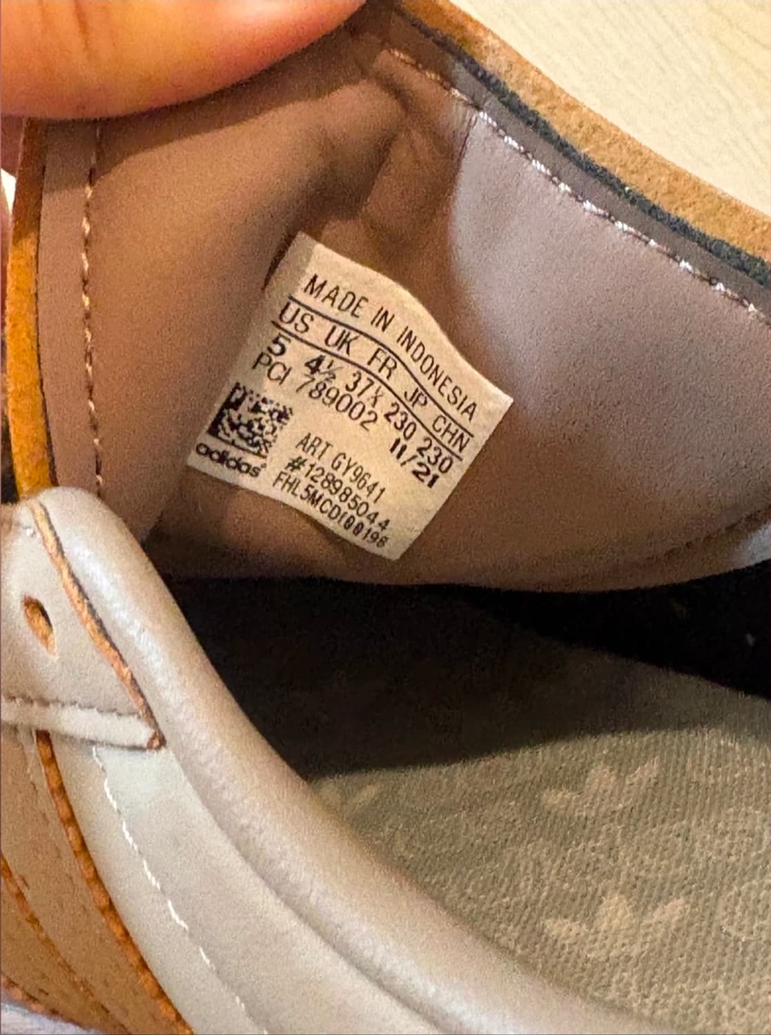 아디다스 슈퍼스타 브라운 색상 220 상품이미지5