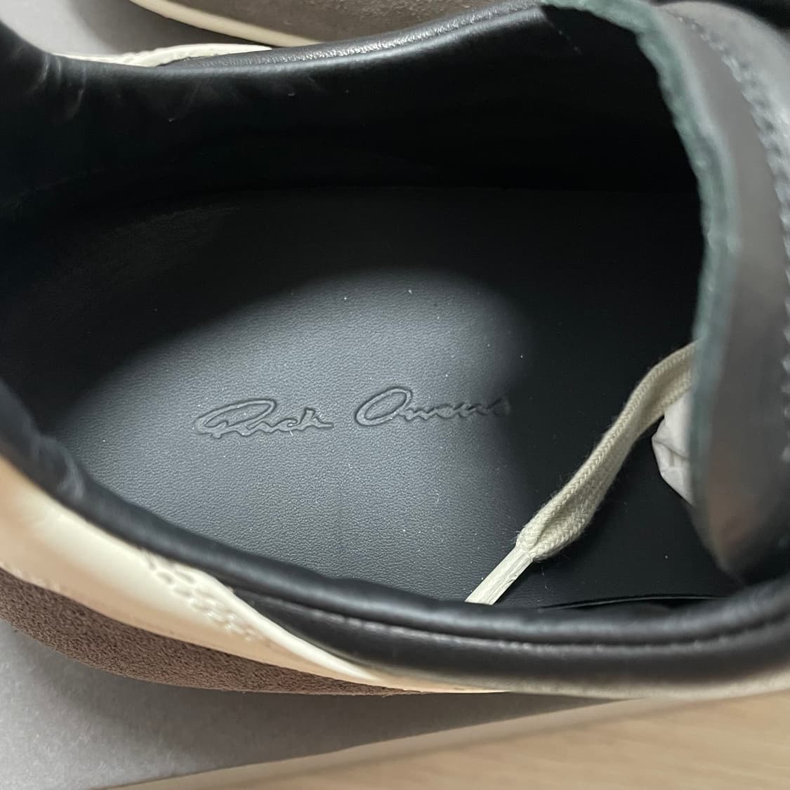 릭오웬스/ 미니멀 레더 스니커즈/ 43 상품이미지6