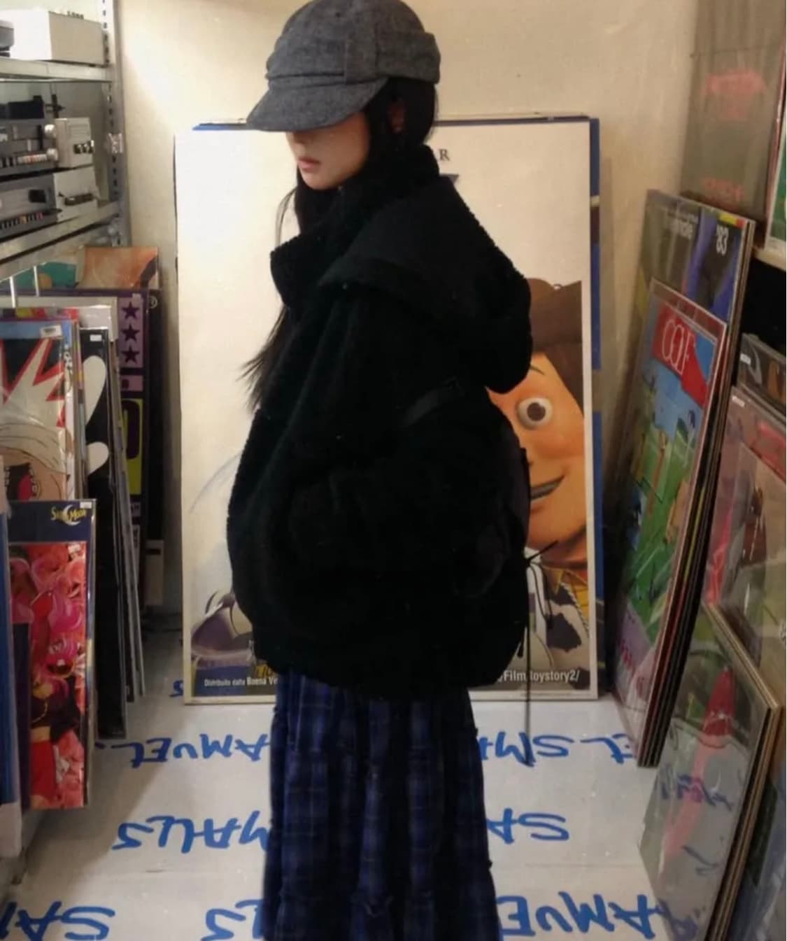 타입서비스 wool belt cap (차콜) 상품이미지5
