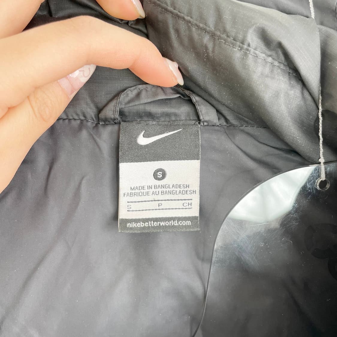 D2 나이키 T90 블랙 패딩 점퍼 S사이즈 상품이미지6