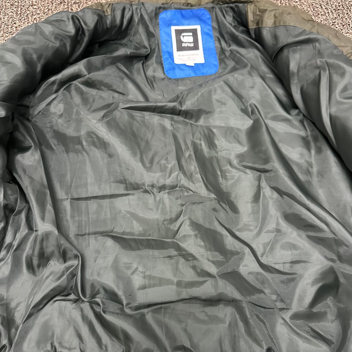 G-STAR RAW 패딩 자켓 카키색 L 상품이미지8