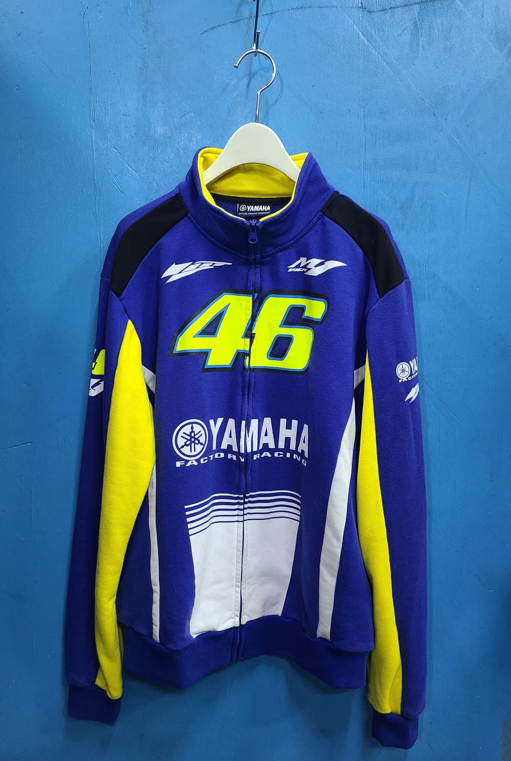 희귀 VR46 야마하 롯시 공식 레이싱집업 상품이미지2