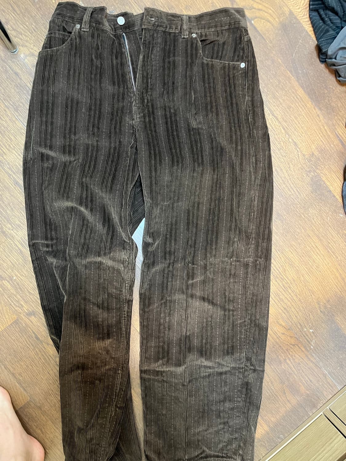 아워레가시 바스트컷 초콜릿 코듀로이 48사이즈 상품이미지2