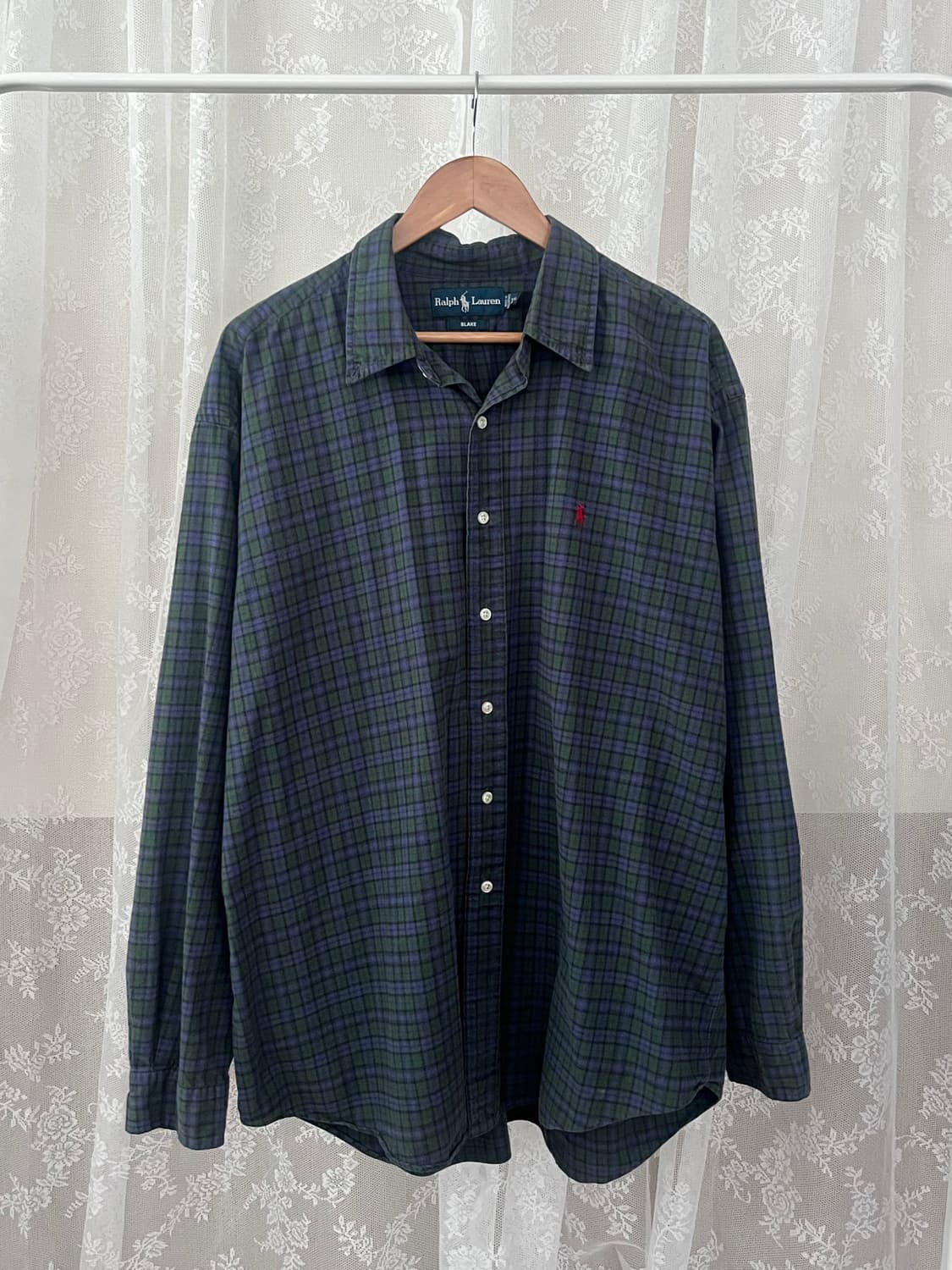 XXL) 폴로 랄프로렌 BLAKE 체크 셔츠 상품이미지1