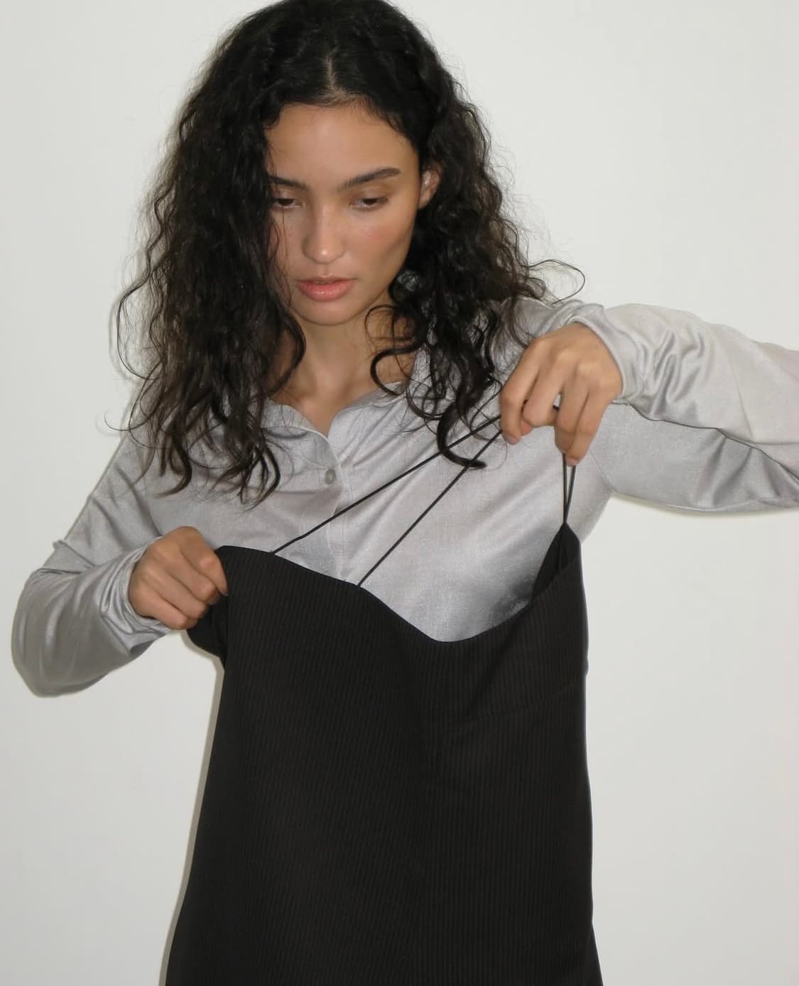 폴리수엠 실버 져지 셔츠 상품이미지5