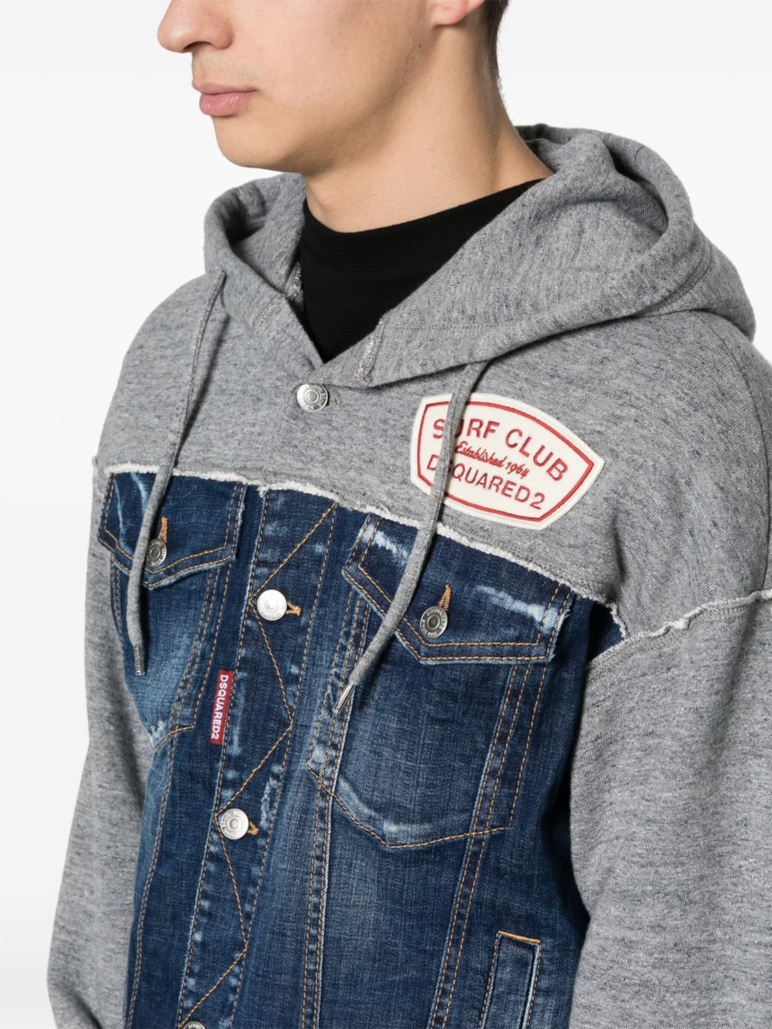 디스퀘어드2 데님후드 자켓 상품이미지8