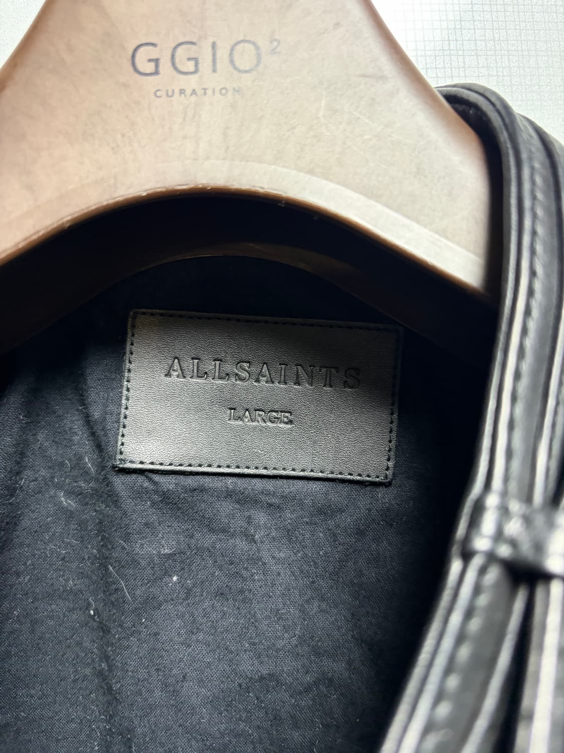 올세인츠 베스트셀러 코라 가죽자켓 L사이즈 상품이미지3