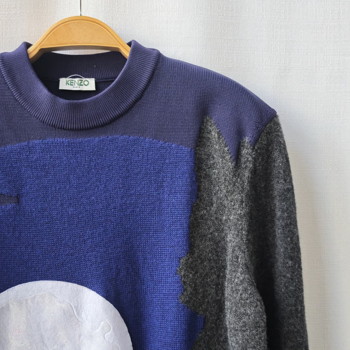 겐조 Moon House 울혼방 니트 M 상품이미지2