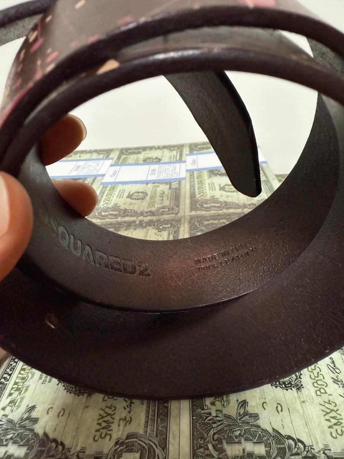 페인팅 레더밸트  상품이미지2