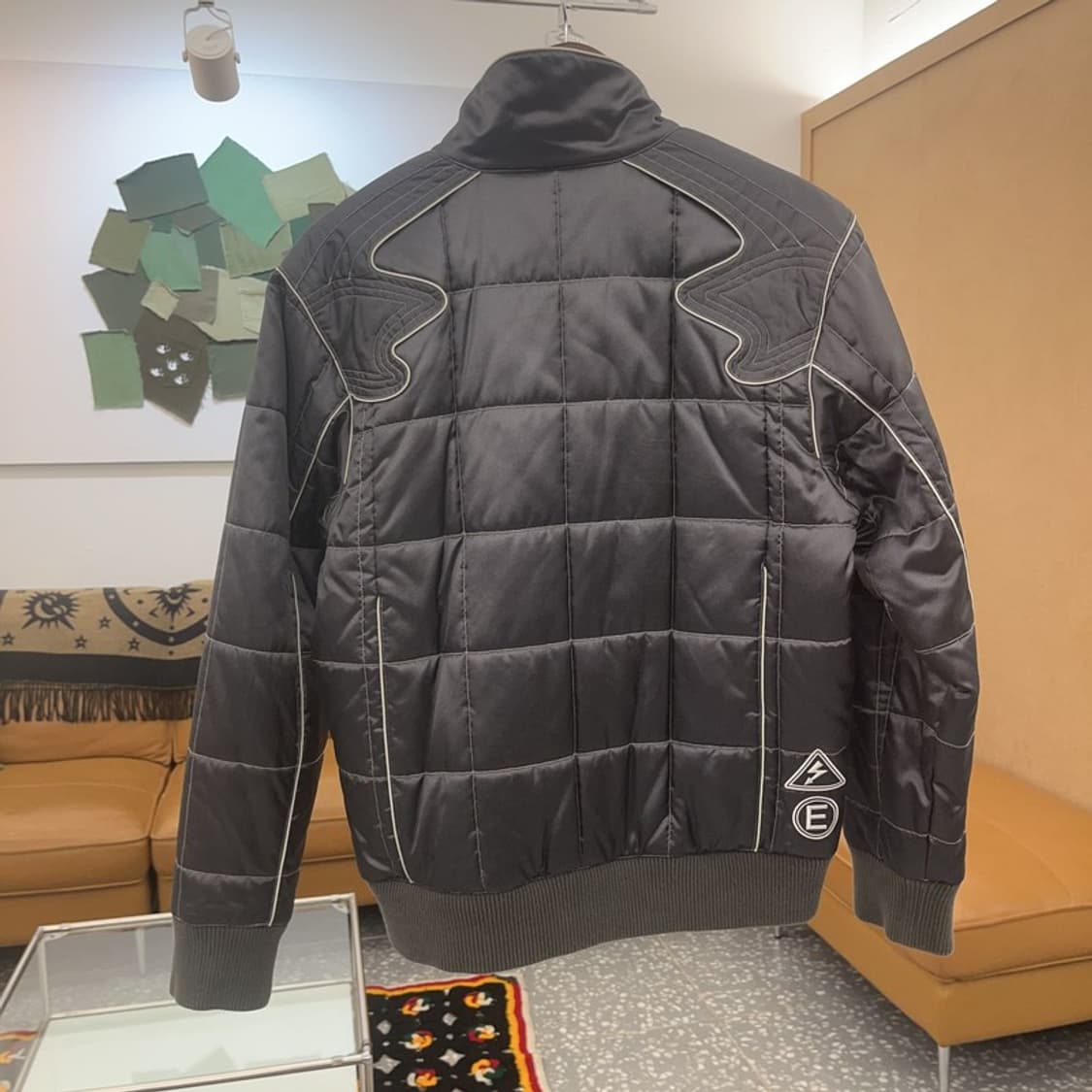 푸마 올드스쿨 일본풍 빈티지 바이커 패딩 S C06720 상품이미지4