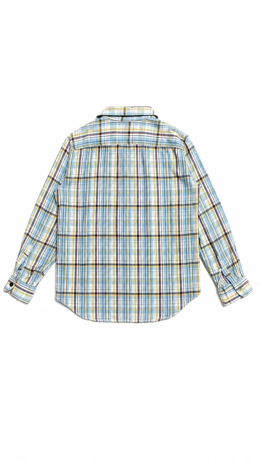 JPN 90s~00s 일본 빈티지 y2k 모리걸 45rpm 체크 셔츠 상품이미지2