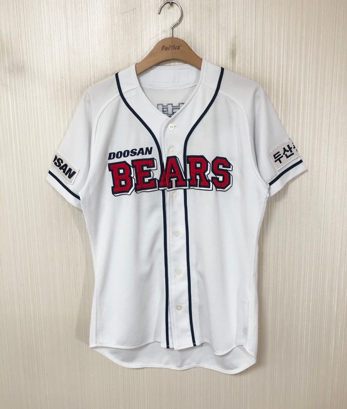 KBO 위팬 두산베어스 홈유니폼/져지 90 #49 민병헌 상품이미지1