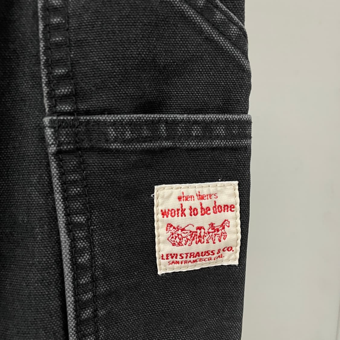 리바이스 워크 팬츠 블랙 W34 L32 상품이미지4