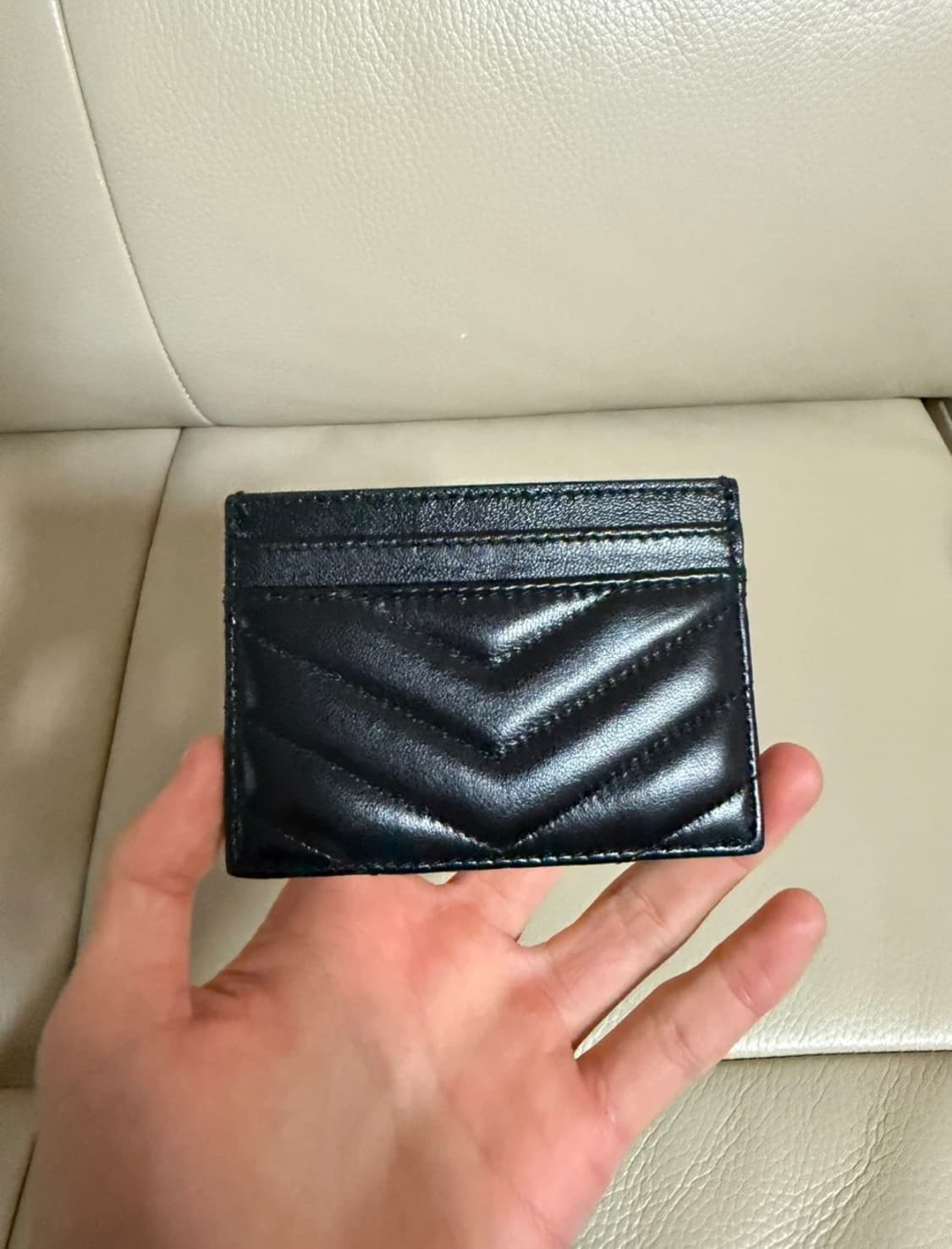 입생로랑 카산드라 금장 카드지갑 상품이미지2