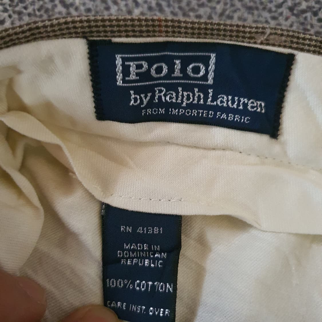 폴로 랄프로렌 투턱 모직 팬츠 No.60 상품이미지5