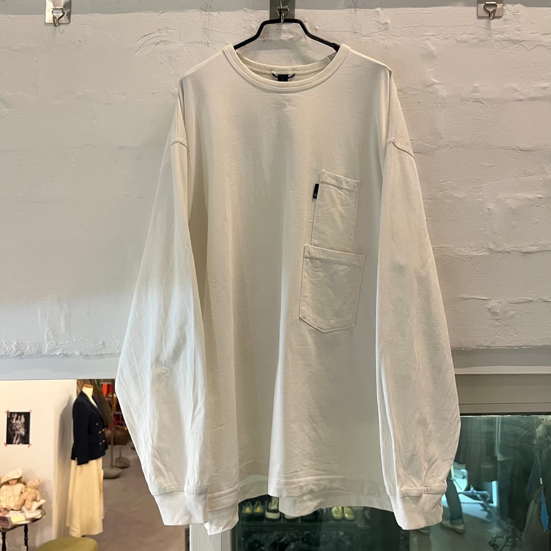 Moif 모이프 배기 포켓 긴팔티 2 상품이미지1