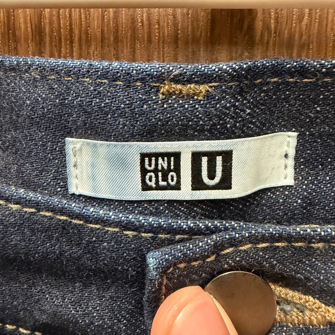 유니클로 U 진청 데님 팬츠 31 상품이미지3